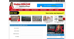 Desktop Screenshot of haticekolcak.com