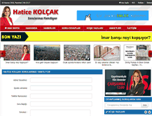 Tablet Screenshot of haticekolcak.com